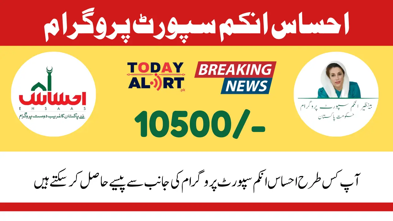 Ehsaas New Income Support Program 2024 [10500] Payment Check Online