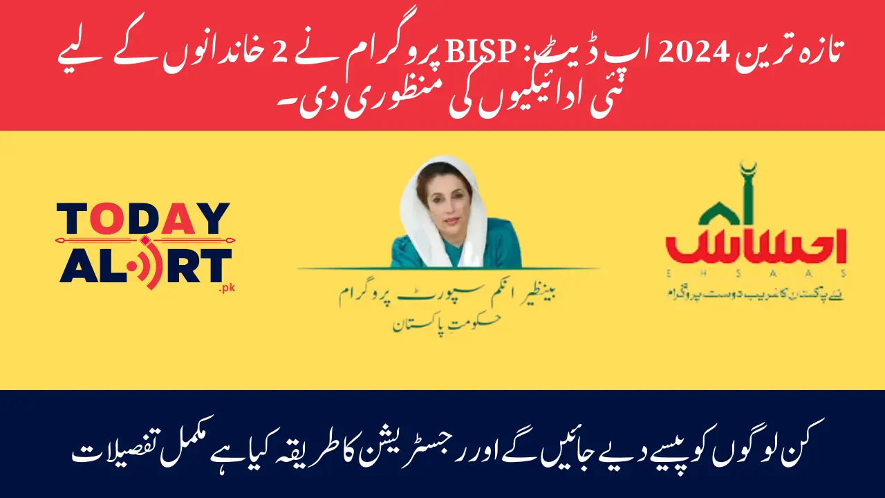 Latest 2024 Update: BISP Program Approves New Payments for 2 Families