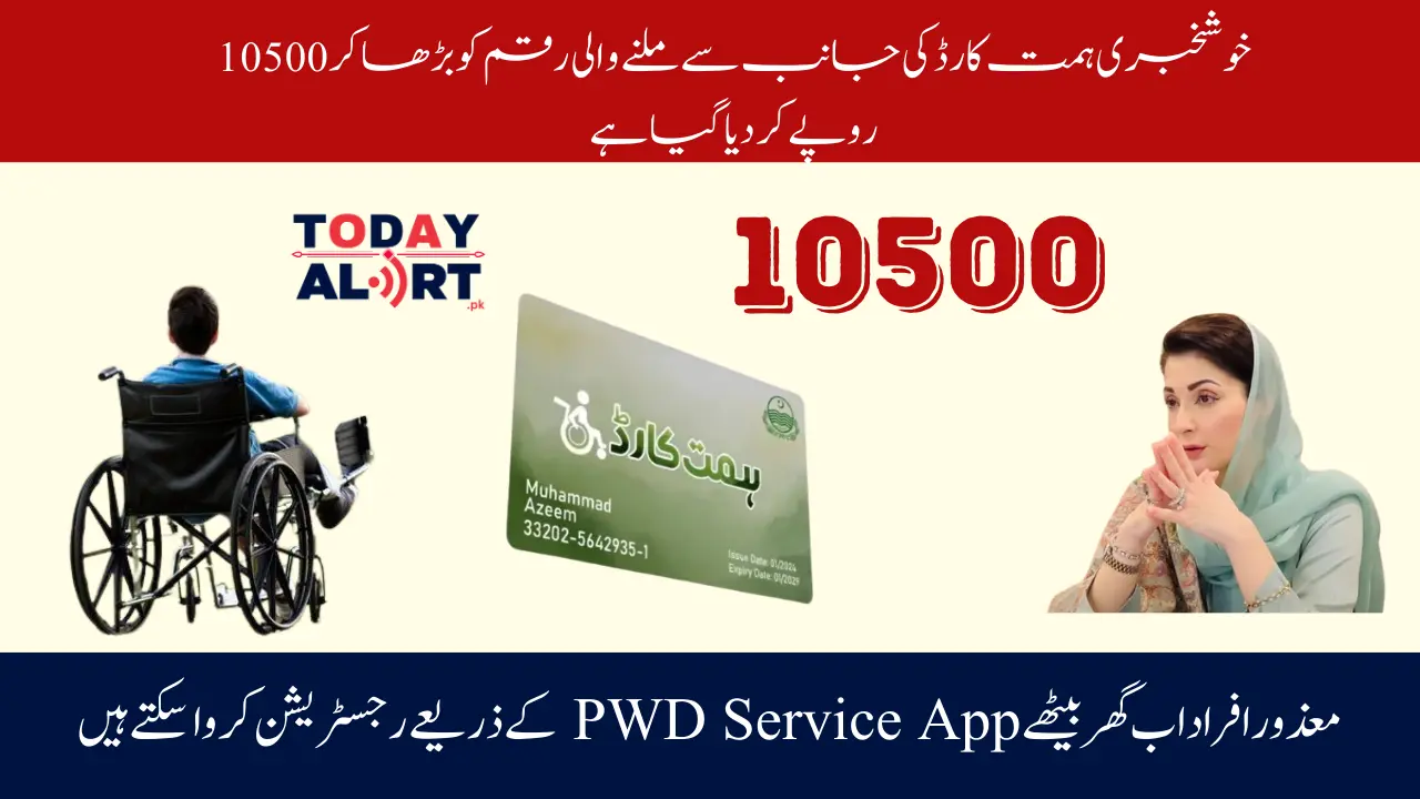 CM Maryam Nawaz increases the quarterly stipend of Himmat Card to Rs. 10,500