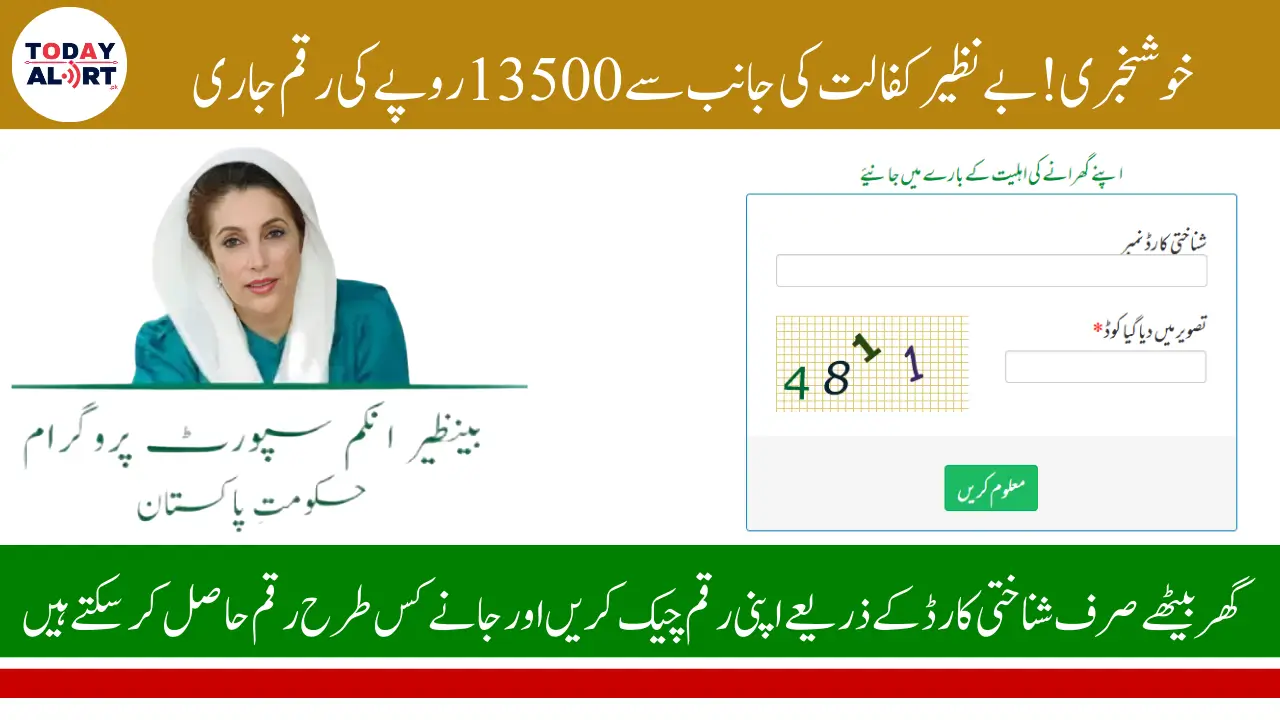 8171 Check Online CNIC BISP Eligibility For 13500 Payement (February 2025)