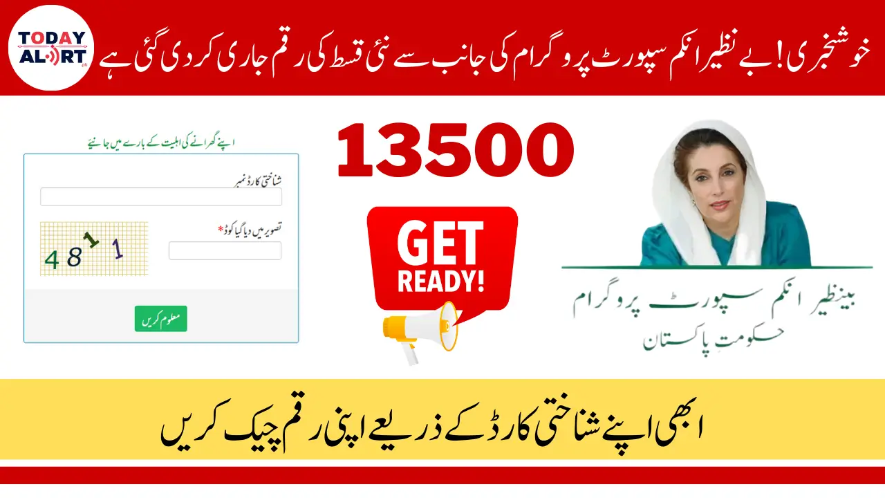 BISP 8171 Check Online CNIC 13500 Payment February 2025