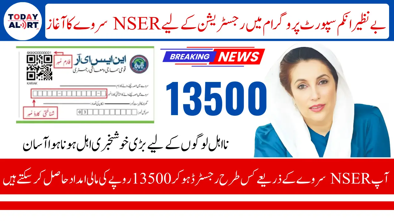 Benazir Kafaalat New Registration 2025 Through NSER Survey Complete Process